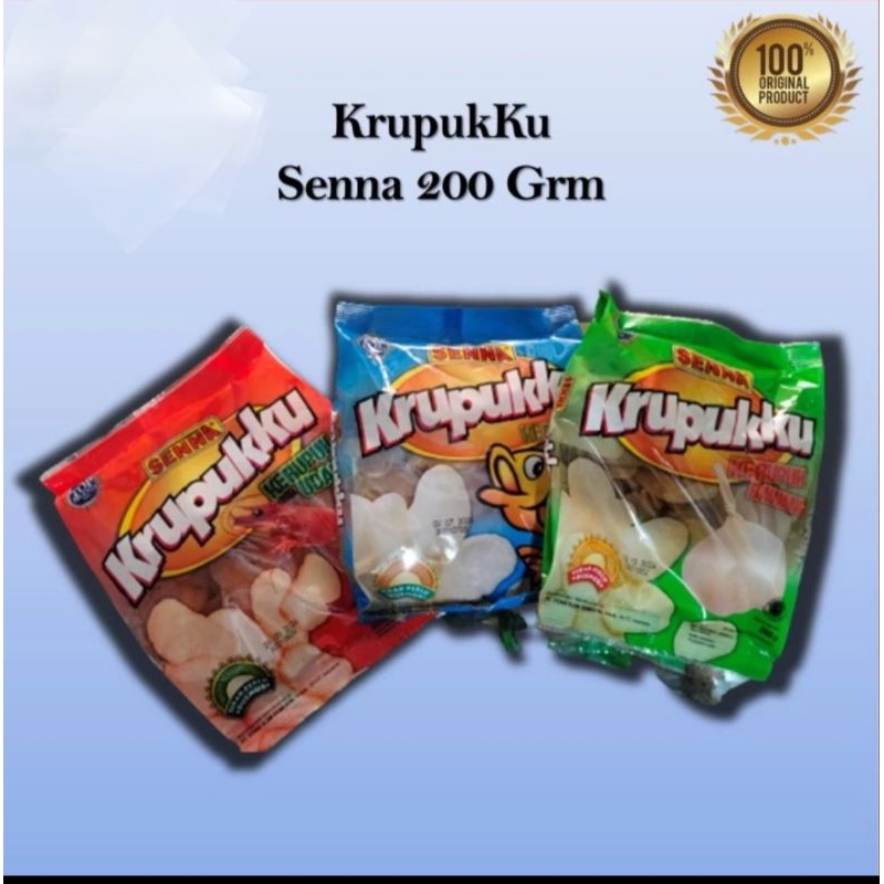 

krupukku by Sennaa 200gr varian udang,bawang,ikan tanpa dijemur..(DIKIRIM SESUAI STOK GUDANG YANG READY)