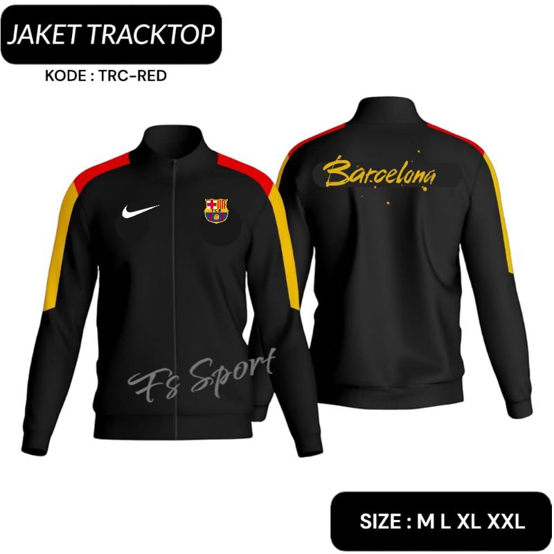 JAKET TRACKTOP BARCA