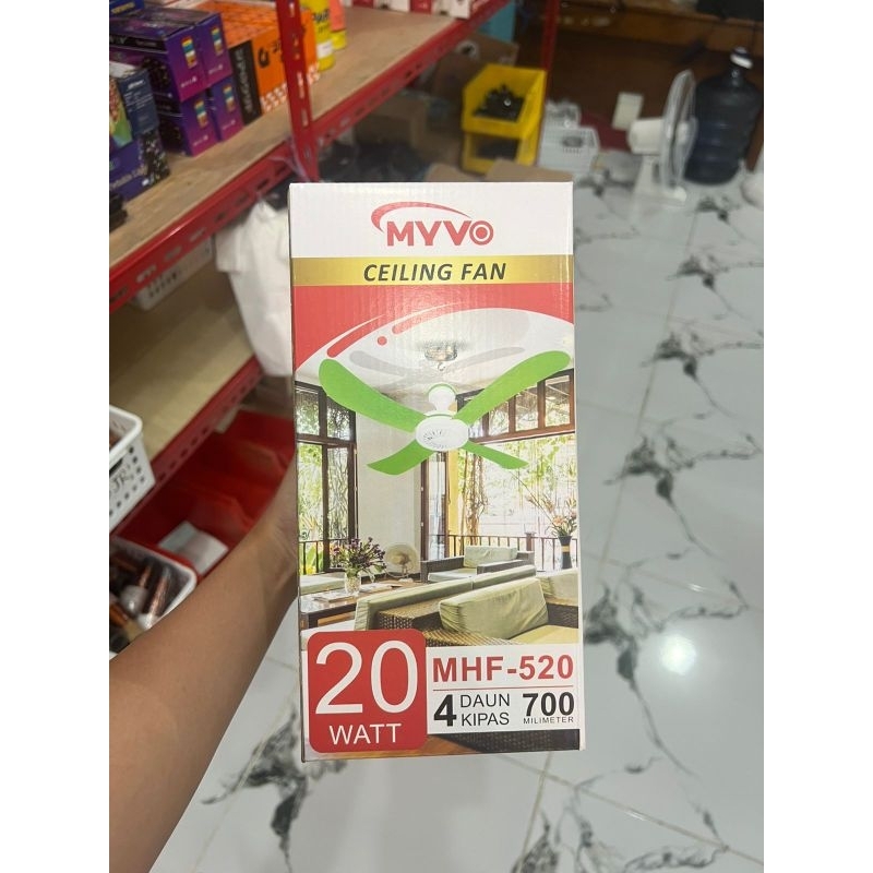 MYVO HELIFAN KIPAS ANGIN GANTUNG BERKUALITAS 20W & 30W