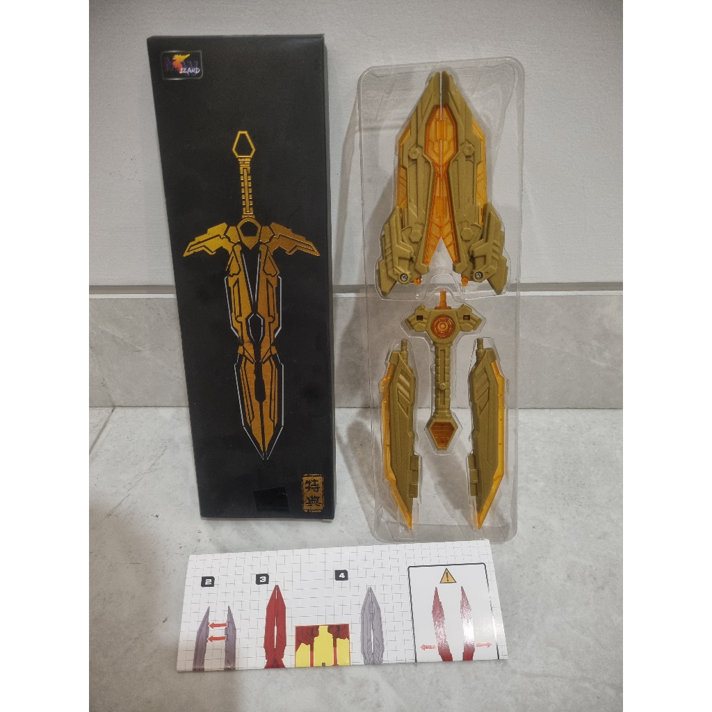 WeiJiang Predaking Sword Transformers