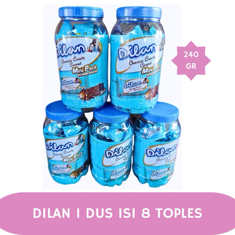 

Dilan wafer chocolate crunch caramel 1 dus isi 8 toples ex 2026