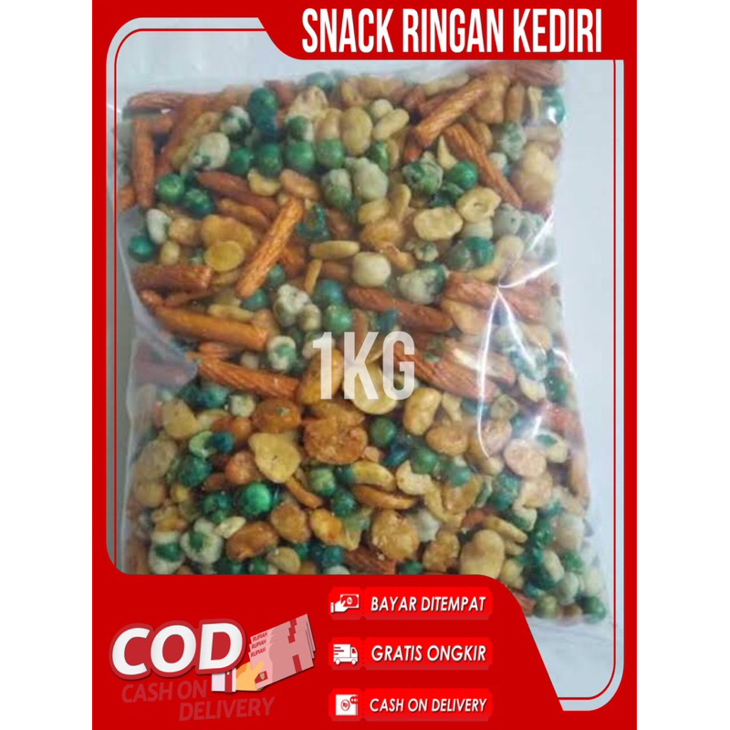 

kacang koro mix 1kg / kacang koro gurih / kacang koro campur / jajan kacang koro / kacang japiong