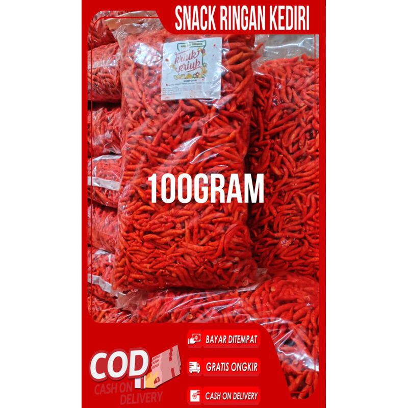 

bidaran pedas balado 100gr / widaran pedas balado / bidaran besar