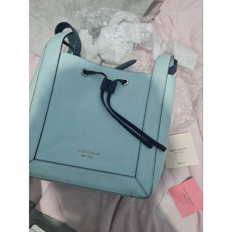 ORIGINAL STORE kate spade small bucket bag blue