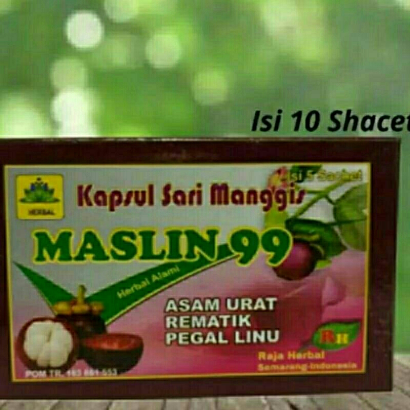 

Kapsul Sari Manggis Maslin.99