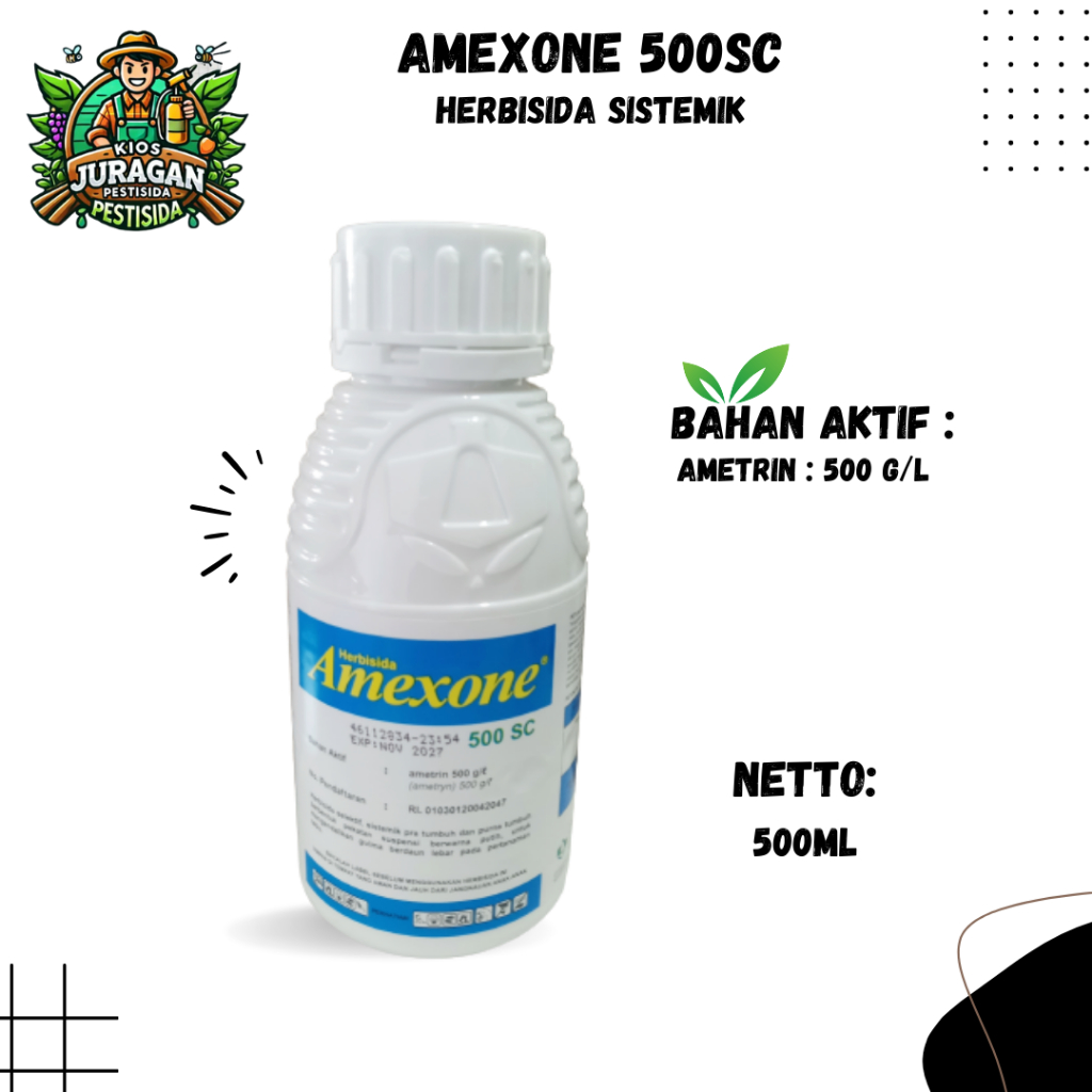 AMEXONE 500 SC 500 ml HERBISIDA SELEKTIF