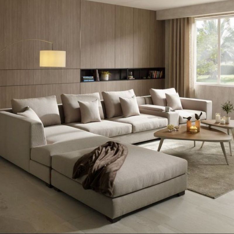 IDEA - Sofa L Shape Minimalis Kekinian Sofa L Shape Putus