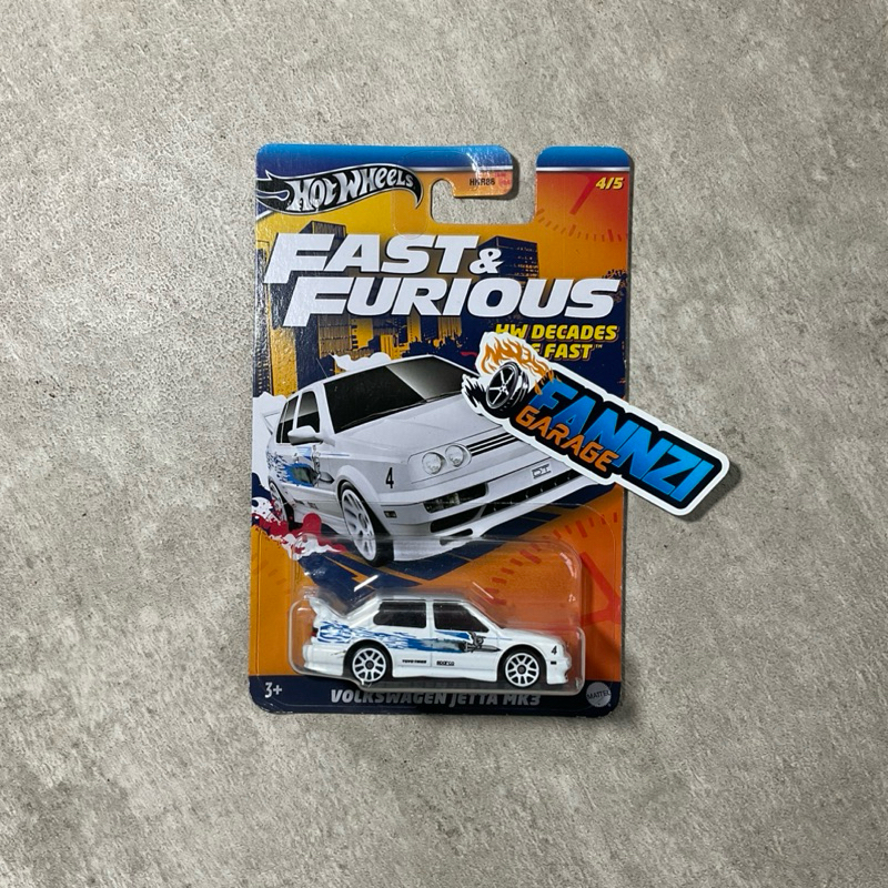 Hot Wheels Fast & Furious VW Jetta Mk3