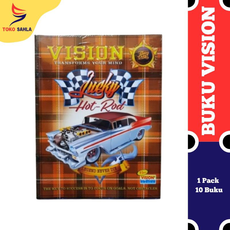 

Buku tulis Vision 1pack 10buku 38 lembar murah berkualitas