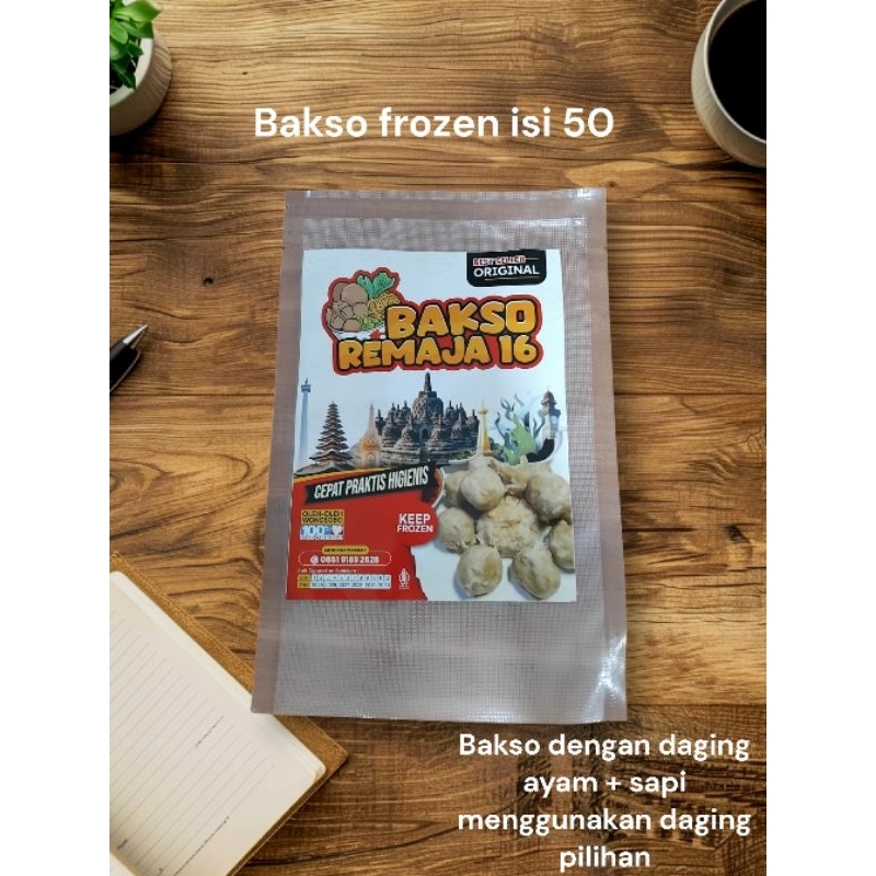 

bakso remaja16 isi50 pcs