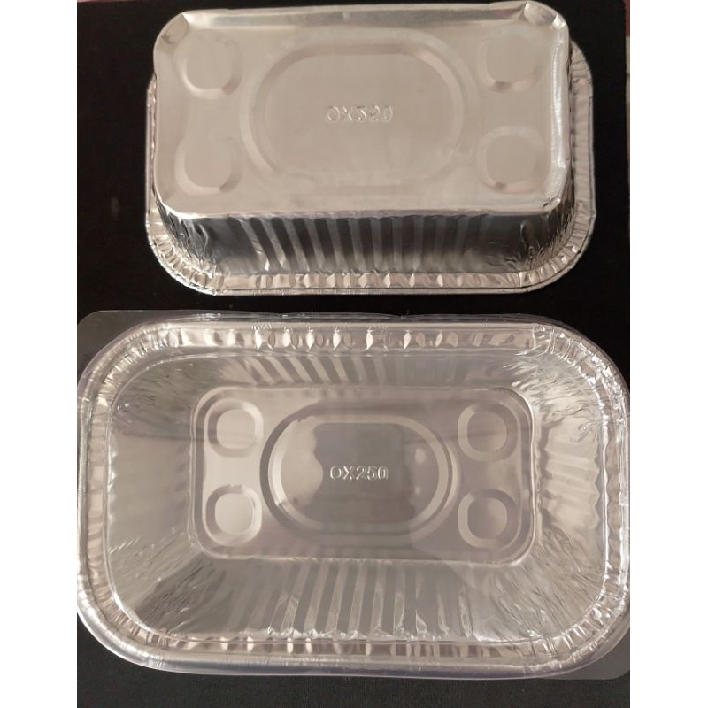 Aluminium Foil Cup OX250 + Tutup Mica