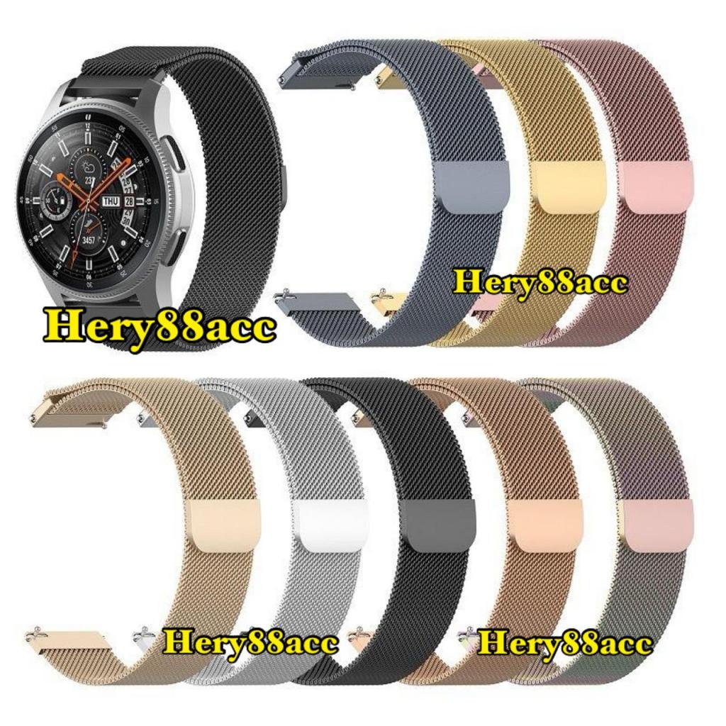 Strap Stainless 18mm Smartwatch Garmin Vivoactive 4S/Venu 2S/Venu 3S/Forerunner 255S 265S Steel Tali