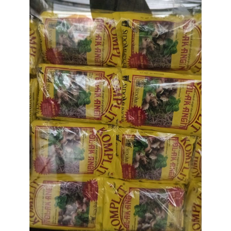 JAMU KOMPLIT SIDO MUNCUL TOLAK ANGIN