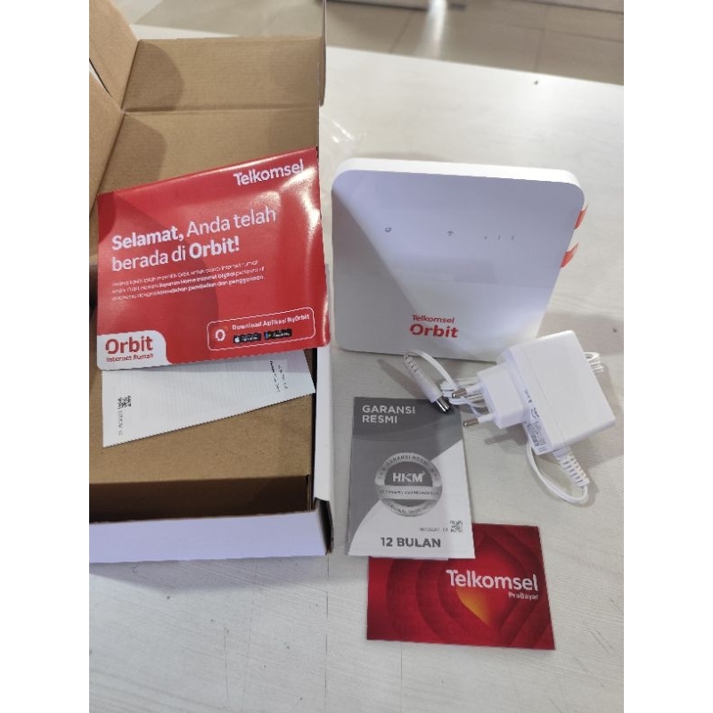 MODEM ORBIT STAR H2 + Kartu Prabayar Telkomsel