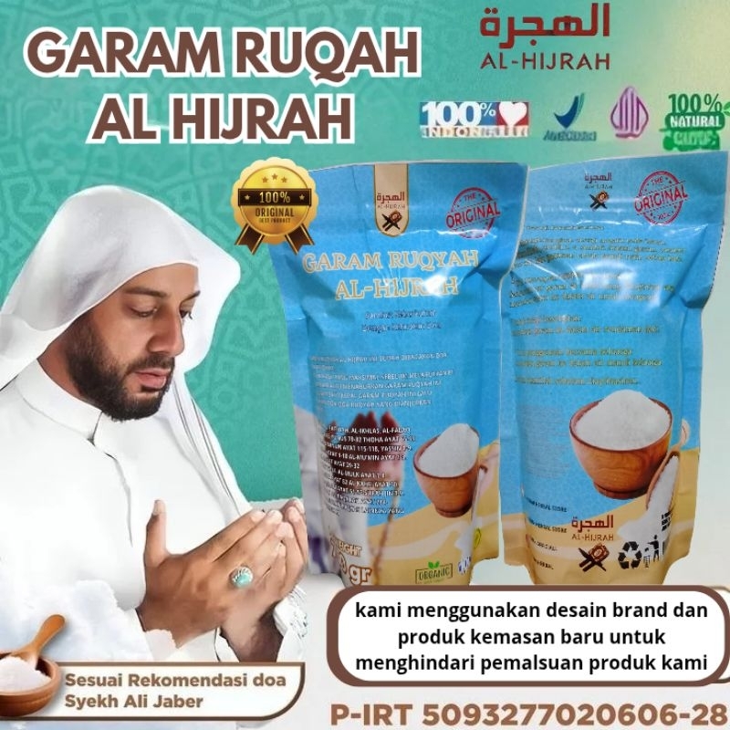 

[COD] GARAM RUQYAH AL-HIJRAH ORIGINAL 500 GRAM: SOLUSI SULIT JODOH, TEMPAT USAHA SEPI, DAN GANGGUAN ENERGI NEGATIF LAINNYA