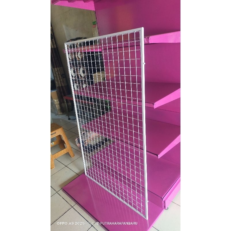 KAWAT RAM WIREMESH RAK MINIMARKET RAK GONDOLA