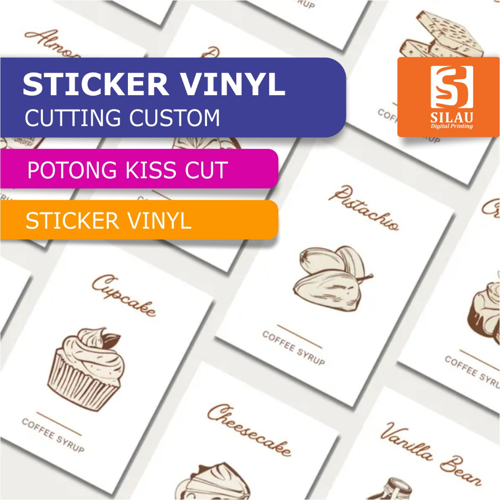 

CETAK STICKER UV Stiker Vinyl Meteran UV Gel Glossy Print Sticker UV HIRES