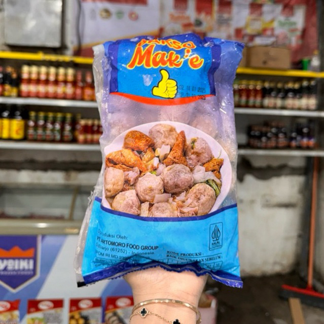 

MAK’E bakso extra ori biru 50