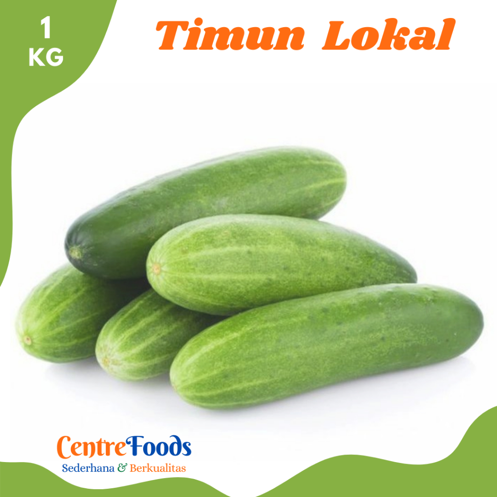 

TIMUN Lokal - Timun Lalap Fresh | 1.000gr [ Harga Per KG ]