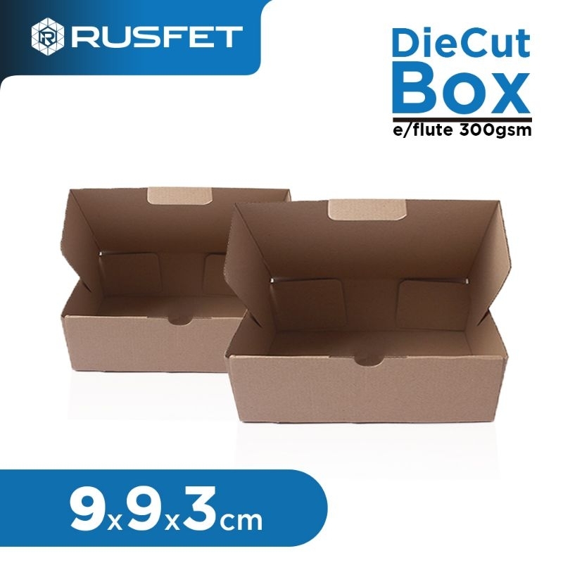 

Kardus Packing Karton Box 9x9x3 9x7x3CM Dus Single Layer Coklat Polos Tebal Termurah - Rusfet