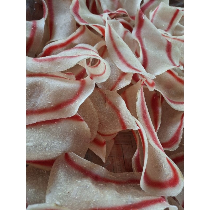 

kerupuk singkong original warna warni khas lampung 250gram