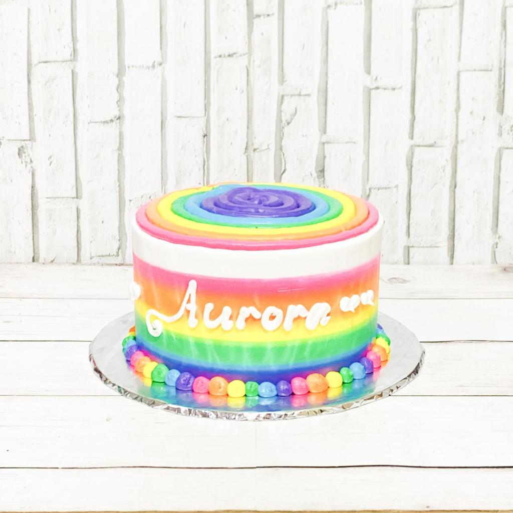 

Kue Ulang Tahun/Birthday Cake/Kue Ultah tema Pelangi/Kue pelangi/Kue birthday jakarta