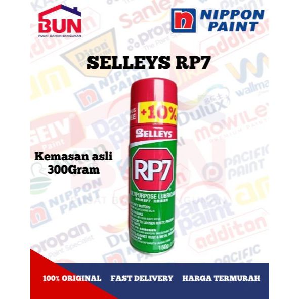 SELLEYS RP7 300gram LUBRICANT SPRAY PELUMAS Selleys RP 7 300 g 422 ml