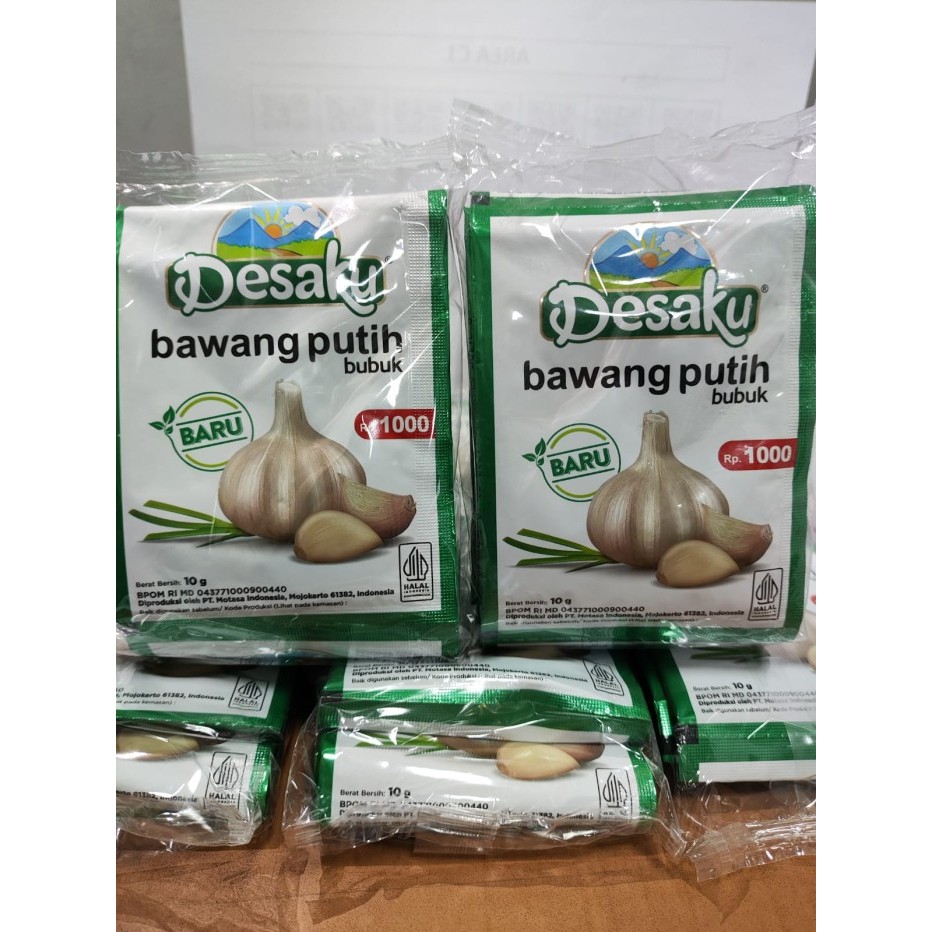 

DESAKU BAWANG PUTIH BUBUK 1 renceng 12pcs