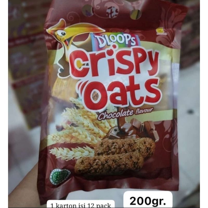 

DLOOPS CRISPY OATS 200 GR ISI 20 PCS