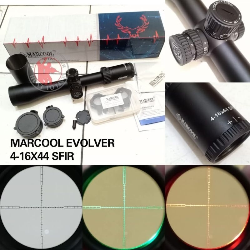 Telescope marcool evolver 4-16x44SFIR
