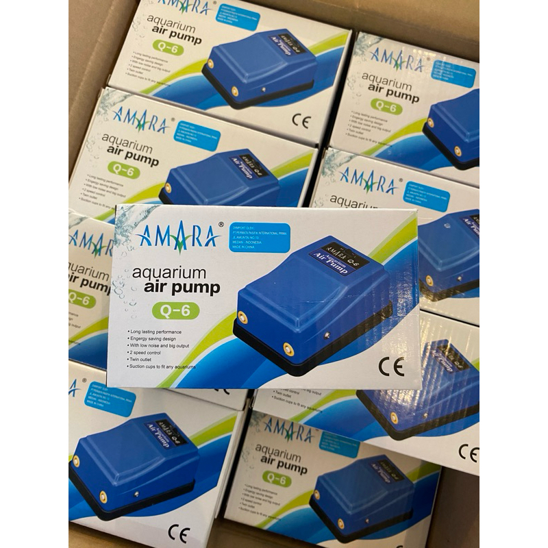 Amara Aquarium Air Pump Q-6