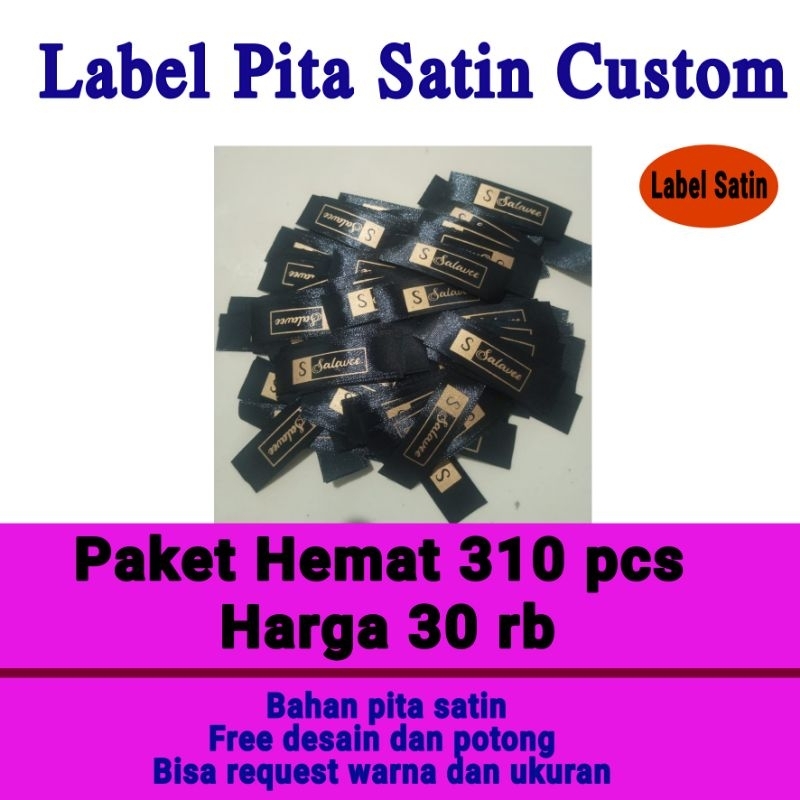 

Labelpitasatin label baju label pita custom label baju murah labelbajucustommurah