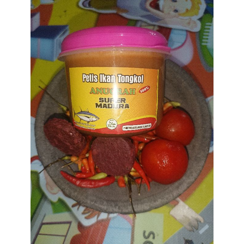 

petis ikan tongkol 500 gram free bonus terasi 1 keping