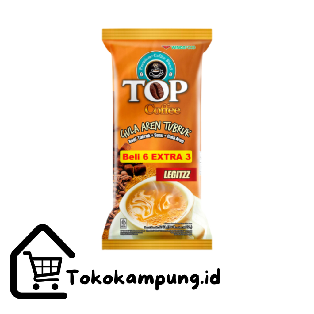 

Tokokampung.id - Top Coffe Kopi Gula Aren Tubruk 9x27 gr