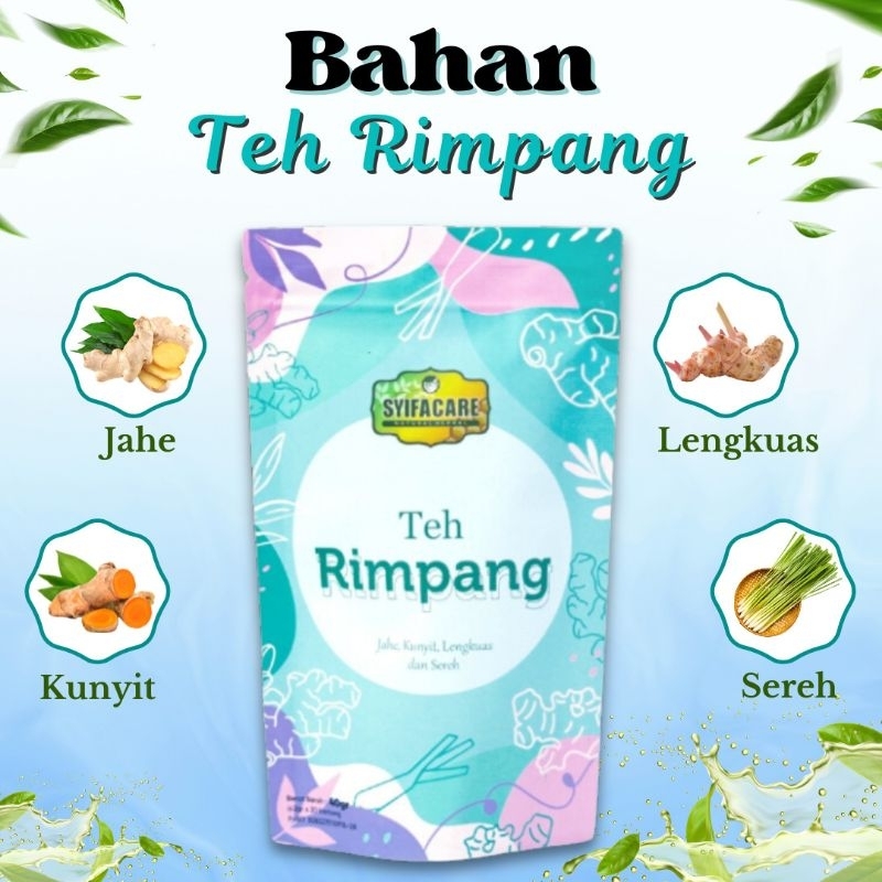 

SYIFACARE TEH RIMPANG KUNYIT JAHE LENGKUAS SERE ALAMI