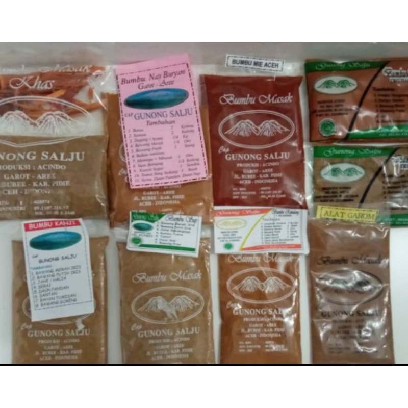 

Bumbu masak Cap gunong Salju Super Quality