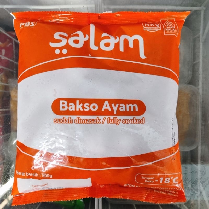 

Salam Bakso Ayam 500g Isi 50