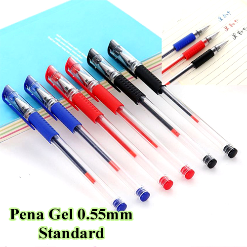 

Pena Gel 0.55mm Standard Pulpen tinta cair Alat Tulis Sekolah Kantor Pen Warna Warni Pena Ujung Lancip ATK Murah