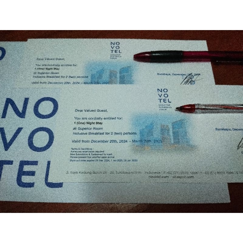 Voucher Novotel Samator Surabaya