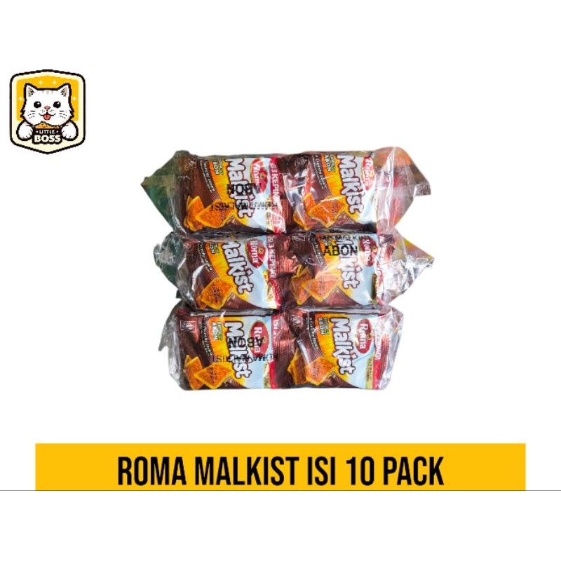 

Roma Malkist Sachet Isi 10 Pack