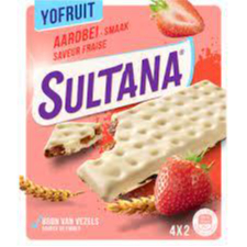 

SULTANA YOFRUIT AARDHEI SMAAK 143 GR