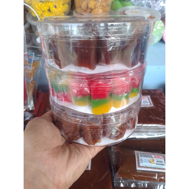 

Dodol Asli Kandangan Mama Rachel 9 Varian Rasa Kemasan box