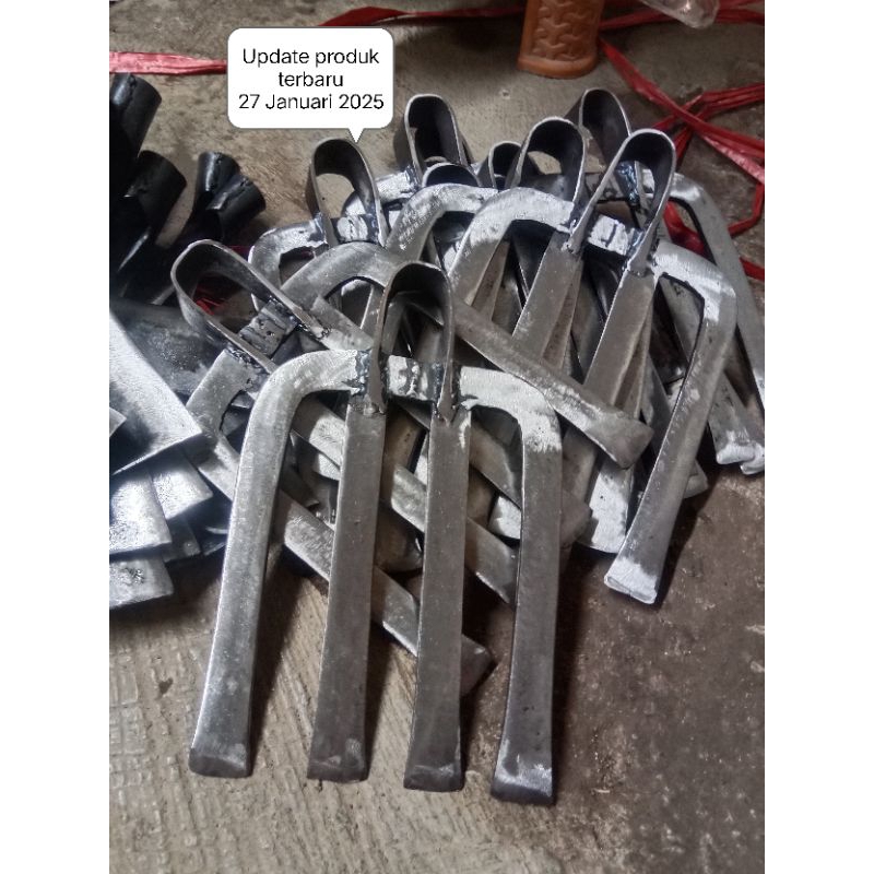 Pacul Garpu Cangkul Garpu Bahan Baja Handmade