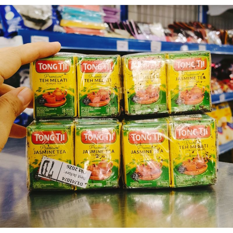 

Tong Tji Premium Teh Melati 10gr x 10pcs/Tongji Teh Melati Premium 10gr x 10pcs/Tong Tji Jasmine Tea/Daun Teh Melati Tong Tji/Es Teh