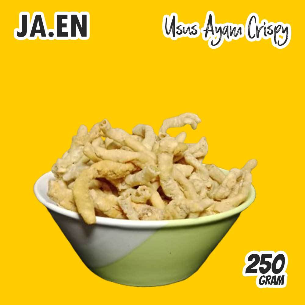 

Keripik Usus Ayam Crispy JAEN Original 250 Gram - Gurih dan Renyah.