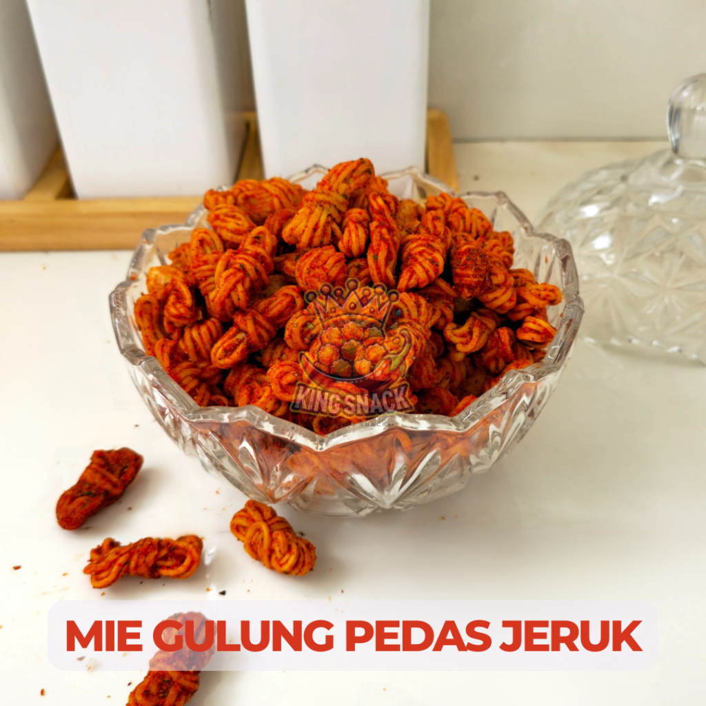

KING SNACK - MIE GULUNG PEDAS JERUK