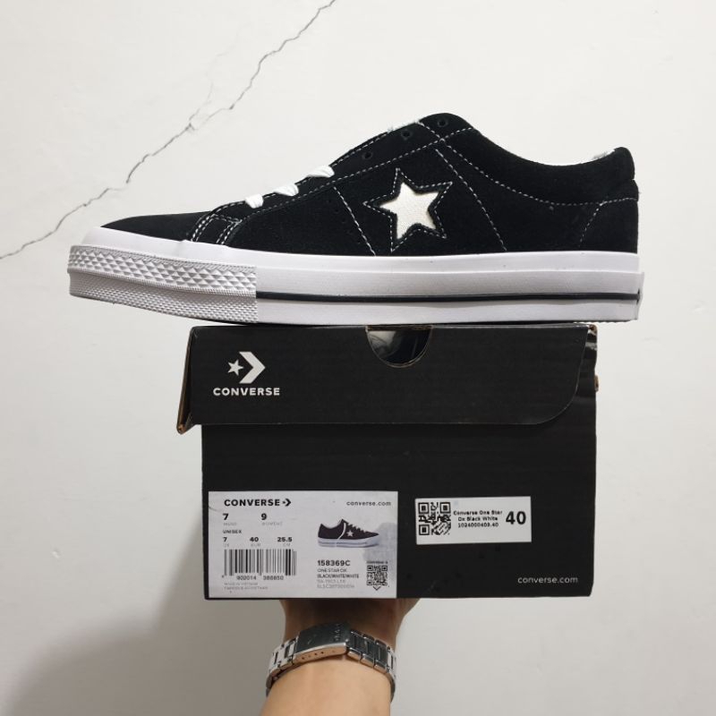 SALE SALE CONVERSE ONE STAR OX olive greenBLACK WHITE CHAMBERS ORIGINAL VIETNAM READY SEIZE 39-44