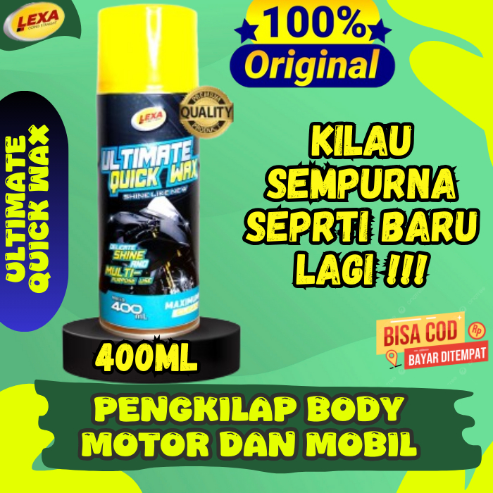 Kit Pengkilap Body Motor dan Mobil / Wax / pengkilap body motor glossy / pengkilap body mobil