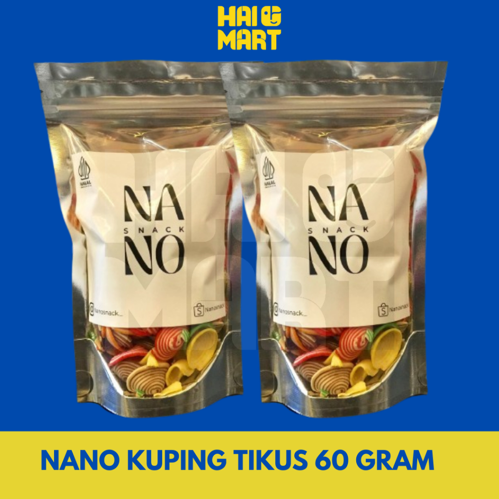 

NANO KUPING TIKUS 60 gram | KUE KUPING TIKUS PELANGI\RAINBOW MANIS