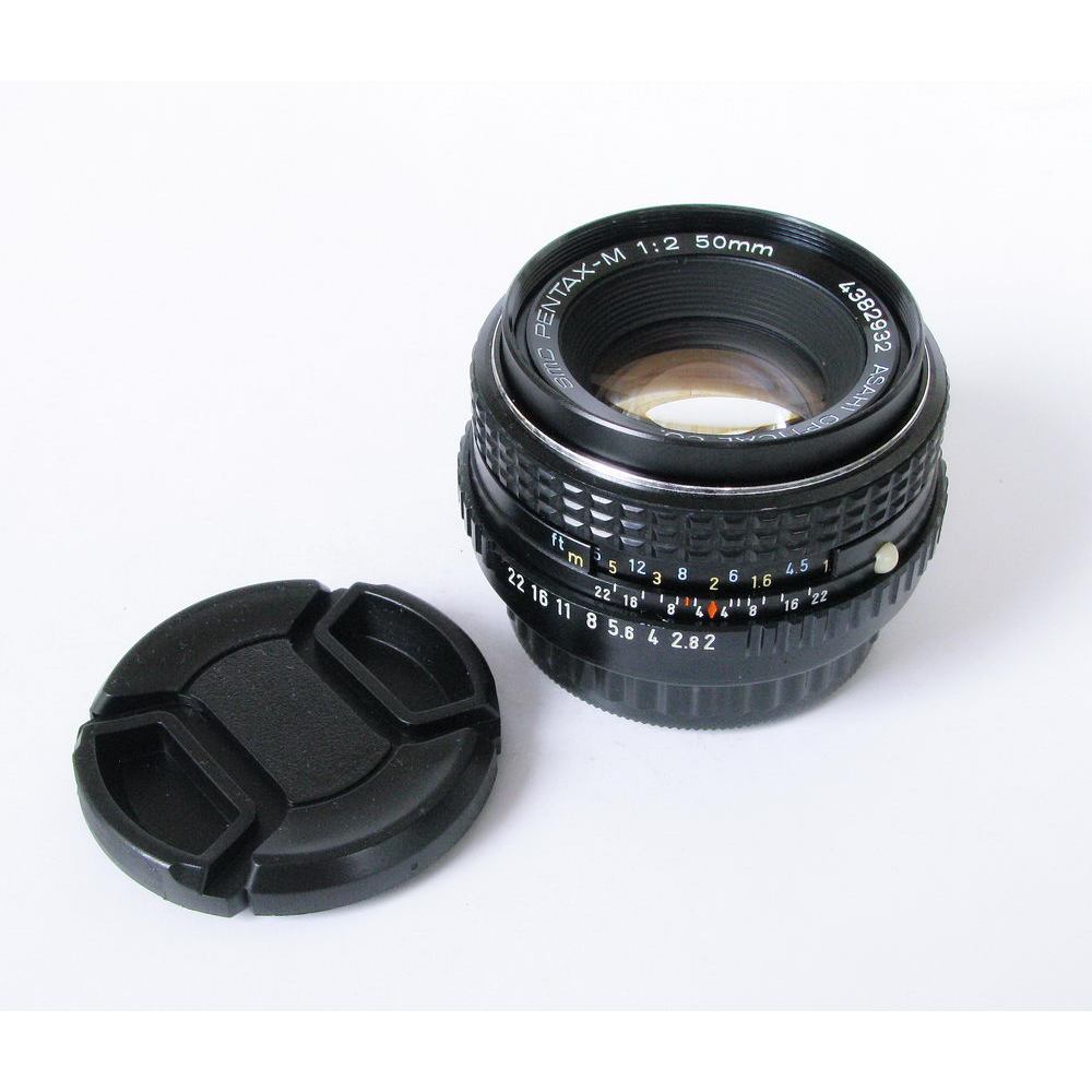 PENTAX-M 50mm F2 SMC - Lensa Manual - U DSLR Mirrorless No4382932